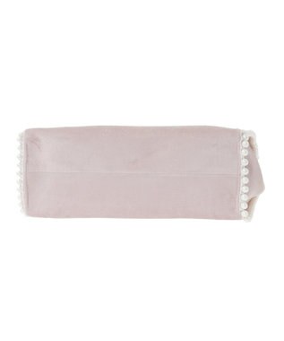 Maison de FLEUR ベロア2Wayスクエアトートバッグ Grayish Pink