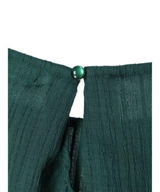 Green Parks 変形ストライプジャガードチュニック Green