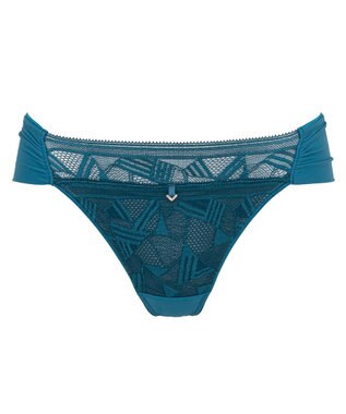 BRADELIS New York 【BRADELIS New York】　ウェンディバックスムーズスタイルタンガ25A1 ティールブルー