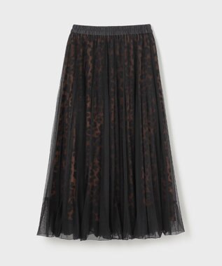 GRACE CONTINENTAL チュールバルーンスカート ブラック