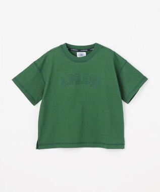 J.PRESS KIDS 【100-130cm】アーチロゴビッグＴシャツ カーキ