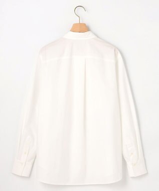 組曲 S 【組曲×setsuko sagittaire】フラワーフリルシャーティング ブラウス ホワイト系