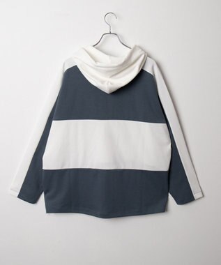 WEGO ドルマンポンチフードT（LS） ブルー