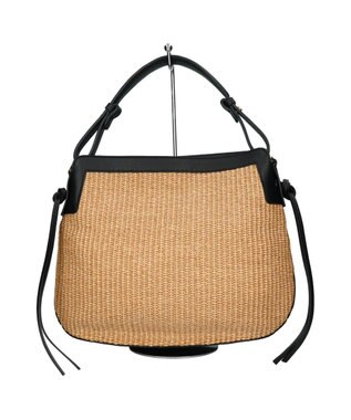 INTER-CHAUSSURES 【LORISTELLA】2WAY異素材コンビネーションショルダーバッグ