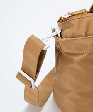 TOPKAPI 【Breath TOPKAPI】CHILLGO 保冷バッグ付き ショルダー付き ナイロン トートバッグ M / 撥水 ベージュ