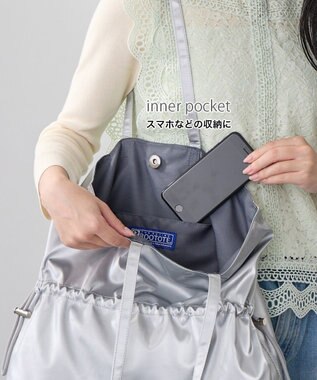 ROOTOTE 3636【シャーリングトート】SC.トール.メタリック-A 01：シルバー