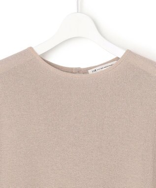 23区 【先行予約/WEB&一部店舗限定】クレープコットン アゼラメ ニット ベージュ系