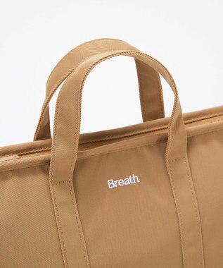 TOPKAPI 【Breath TOPKAPI】CHILLGO 保冷バッグ付き ショルダー付き ナイロン トートバッグ M / 撥水 ベージュ