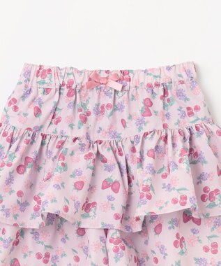 ANY KIDS 【チェリーベリーシリーズ】フルーツ フリル キュロット ピンク系