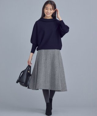 組曲 華奢見えフェミニット ネイビー系