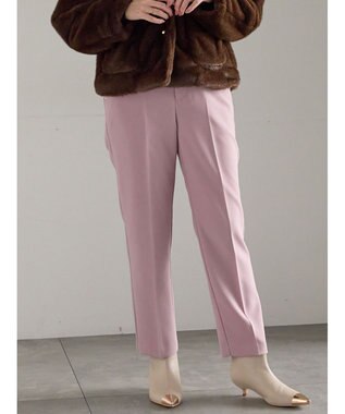 Te chichi ダブルクロスペンシルパンツ《2025winter catalog item》 ピンク