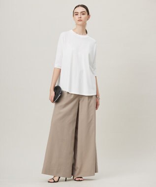 ICB L 【人気のため新色追加・接触冷感・UVカット・洗える】 VIS/NYハイゲージ プルオーバー オフホワイト系