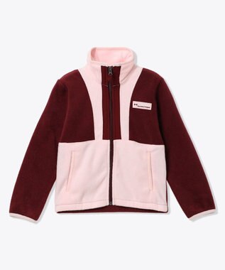 Columbia Columbia/ 【KIDS】バックボールIIフルジップフリース /コロンビア Rich Wine、 Satin Pink