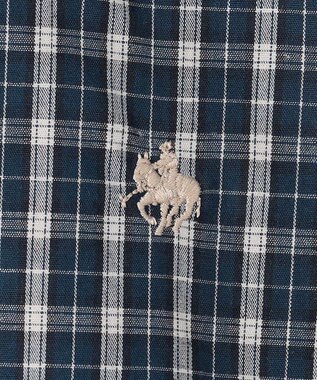 ANY 【POLO BCS別注】プレッピークロップドシャツ ブラックチェック