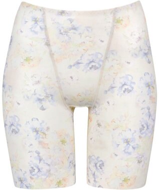 Wing 補整ショーツ 適度におなかとヒップをととのえる ここちよいフィット感 吸汗速乾性(身生地部) 【Pパンツ】 フラット仕上げ(裾部分) ロング丈 KJ4803 ウイング／ワコール クリーム