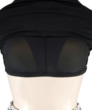 San-ai Resort（三愛水着楽園） ロングパンツセット　13L・15L　【Coral veil（コーラルヴェール）】 ブラック