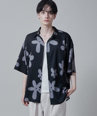 WEGO アムンゼンパターンBIGシャツ（S） 柄1