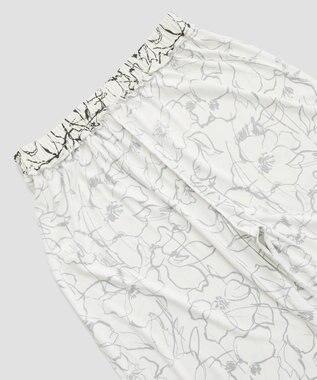 San-ai Resort（三愛水着楽園） ロングパンツセット　13L・15L　【Coral veil（コーラルヴェール）】 ブラック