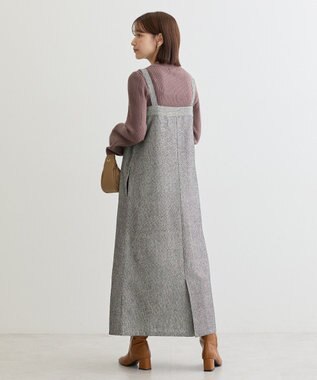 Green Parks ・ＥＬＥＮＣＡＲＥ　ＤＵＥ　ツイードＺＩＰＵＰジャンス Beige