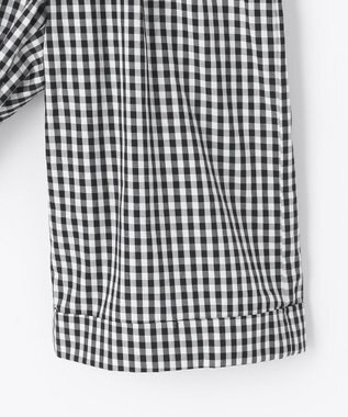 組曲 KIDS 【110-140cm】ギンガム パンツ ブラック系3