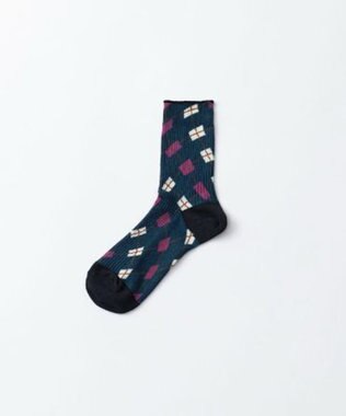 TRICOTE ARGYLE LINK SOCKS／アーガイルリンクソックス