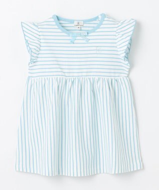  【80-100㎝】マリンボーダー チュニック