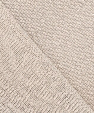 J.PRESS LADIES L 【洗える】シアーライトニット Vネック カーディガン ベージュ系