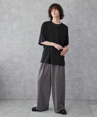 WEGO 【ユニセックス着用ITEM/綿100％/SMLXLサイズ】ビックコットンT ブラックその他