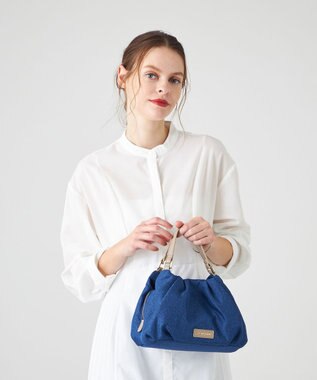 LA BAGAGERIE ナチュラルタックトート　mini ネイビー