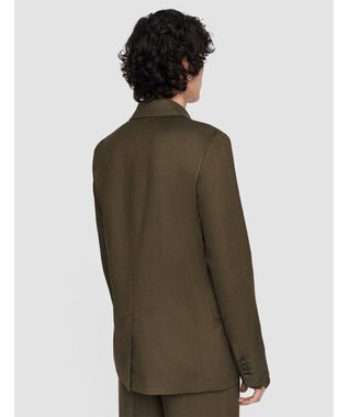 JOSEPH ビスコースツイル　ダブルブレステッドジャケット Hass Avocado