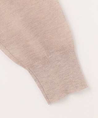 J.PRESS LADIES L 【WEB限定カラーあり・洗える】Vis/Peスパーク シアー カーディガン ベージュ系