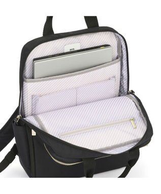 ACE BAGS & LUGGAGE 【洗える背面パッド付】 ace. フィッテムライト リュックサック A4/13.3インチ収納 20391 エース ブラック