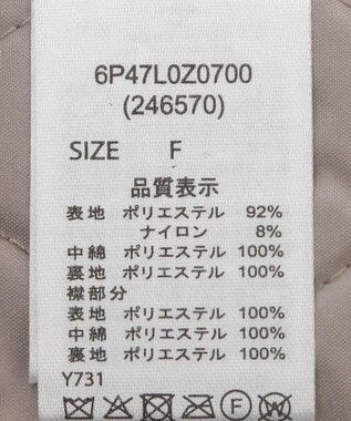 Green Parks ・ＥＬＥＮＣＡＲＥ　ＤＵＥ　中綿モッズコート Beige