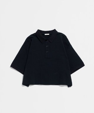LENO POLO SHIRT / ポロシャツ BLACK