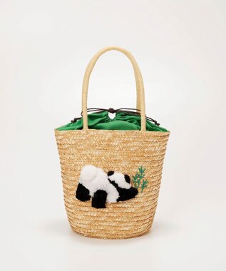 TREASURE TOPKAPI】 アニマル カゴバッグ【ハシビロコウ/ パンダ