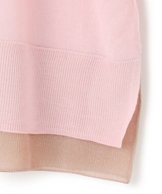 BEIGE， 【洗える】LA MONNAIE / クルーネックニット Pink