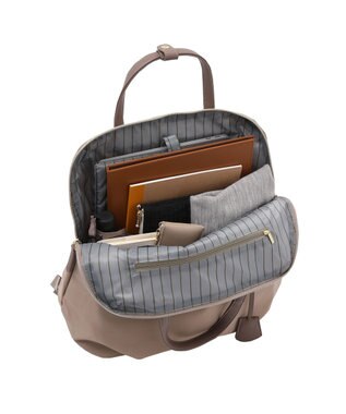ACE BAGS & LUGGAGE ace.エセンシアレディースビジネス ビジネスリュック A4 13.3インチサイズ 11483 ベージュ