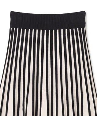 JOSEPH ストライプ　スカート Oyster White/ Black