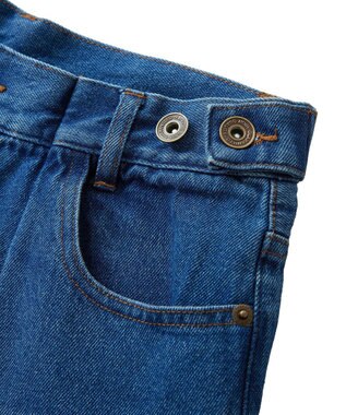 Green Parks ・ＳＵＧＡＲ　ＳＰＯＯＮ　デニムタックワイドパンツ Indigo