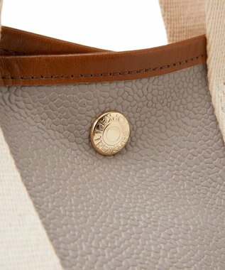 TOPKAPI 【Breath TOPKAPI】SCOTCH GRAIN スコッチグレイン ネオレザー A4トートバッグ ライトグレー