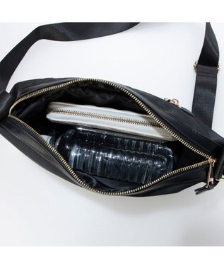 UNBILLION カシュカシュ cachechche / ベーシックナイロンショルダー ブラック