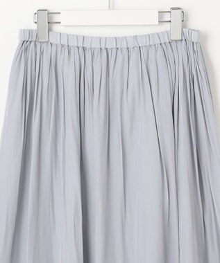 J.PRESS LADIES 【洗える】 Dyed Dechine Air Flow スカート サックスブルー系