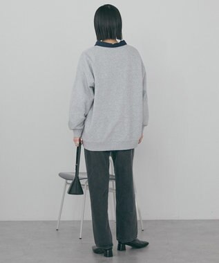 AMERICAN HOLIC 【WEB限定】BRUNSWICK GEORGIA BIGスウェット Light Gray Mixture