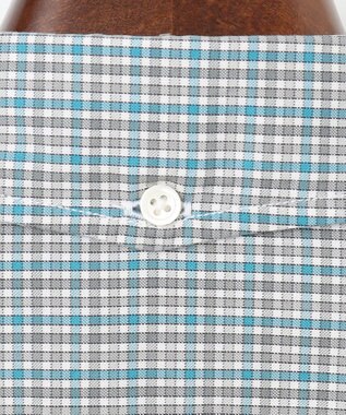 J.PRESS MEN SOMELOSコットンチェック シャツ グリーン系3