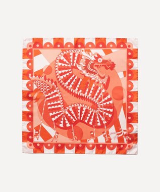 LIBERTY. イヤー オブ ドラゴン 45x45 スカーフ