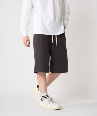 OP／FILA 【Kappa】ウェルネスクラブショート丈パンツ チャコールグレー