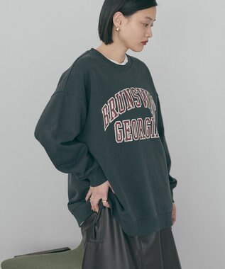 AMERICAN HOLIC 【WEB限定】BRUNSWICK GEORGIA BIGスウェット Charcoal Gray
