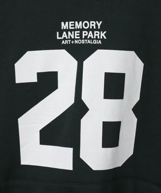 WEGO サイドラインナンバリングパーカー グリーン