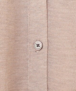 J.PRESS LADIES L 【WEB限定カラーあり・洗える】Vis/Peスパーク シアー カーディガン ベージュ系