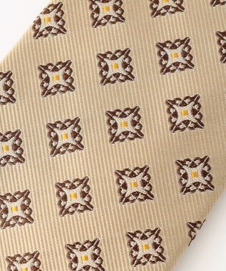 J.PRESS MEN 【GEOMETRIC JACQUARD COLLECTION】ジオメトリックジャガード ネクタイ ベージュ系7